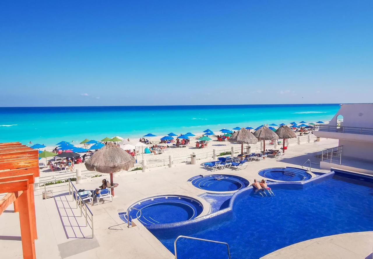 Villa Aurora Beautiful Beachfront Apartment Κανκούν Εξωτερικό φωτογραφία