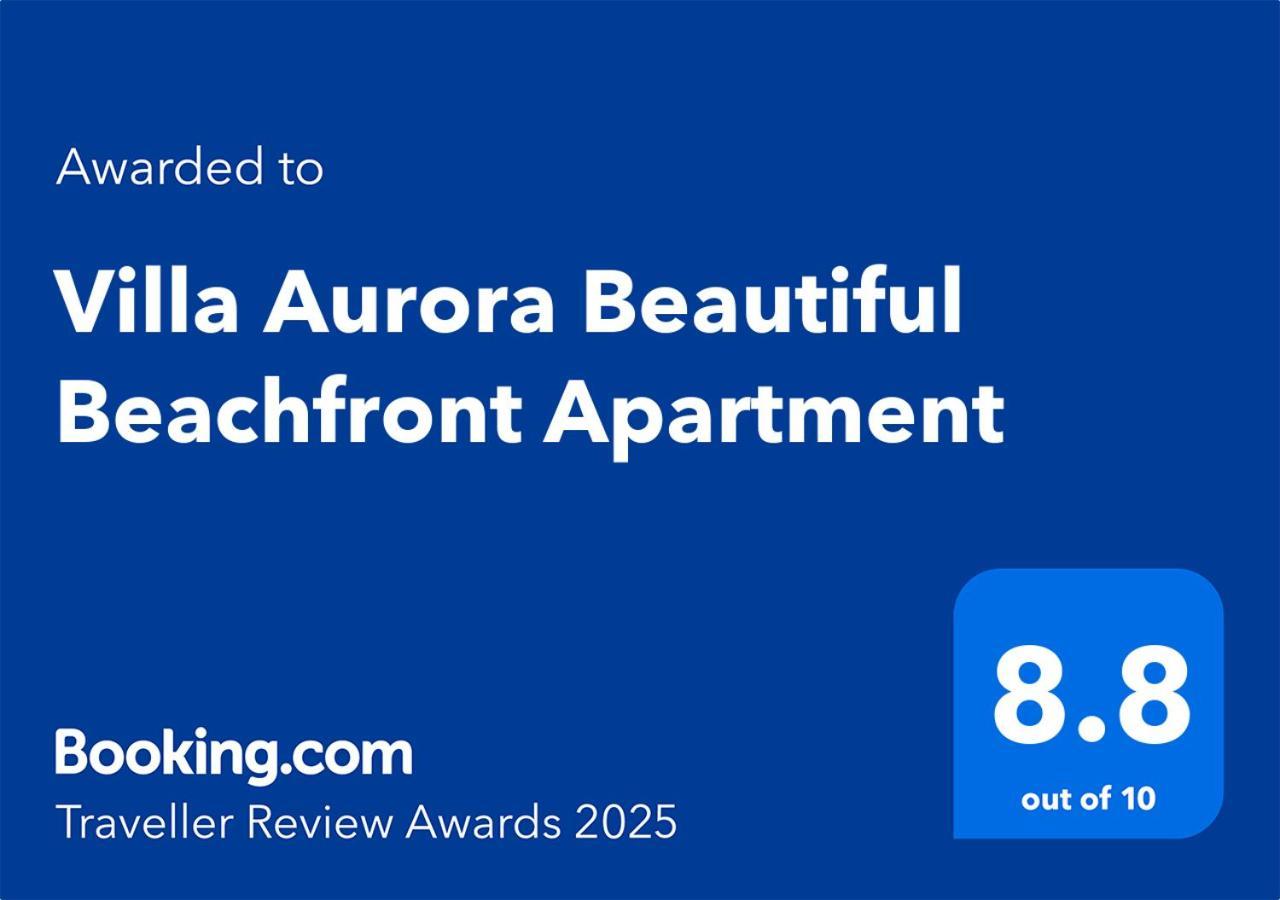 Villa Aurora Beautiful Beachfront Apartment Κανκούν Εξωτερικό φωτογραφία